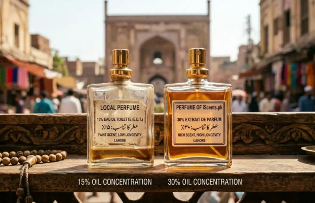 Why 30% Oil Concentration Makes Perfumes Last Longer in Pakistan