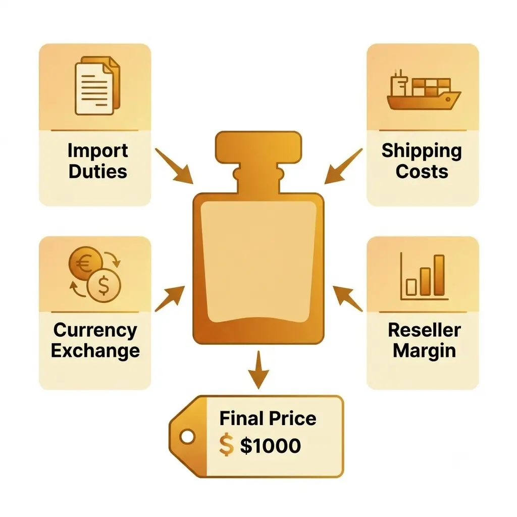 Import duties niche markup and reseller costs driving up Baccarat Rouge 540 price in Pakistan